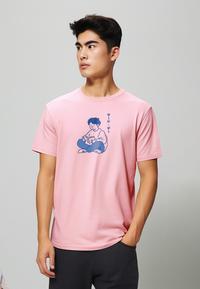 Gambar Kaos Distro Gambar Kartun Jepang Aesthetic Instacool "casual reader" Pink Navy Hitam MTR67 MTR68 MTR69 - Merah Muda, S dari THIRD DAY Kota Bandung 1 Tokopedia