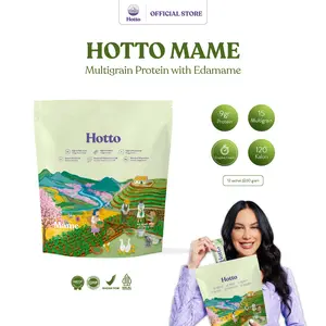 Hotto Mame 1 Multigrain Protein dengan Edamame 12 Sachet 30 Gram Minuman Sehat untuk Gaya Hidup Aktif BPOM HALAL MUI