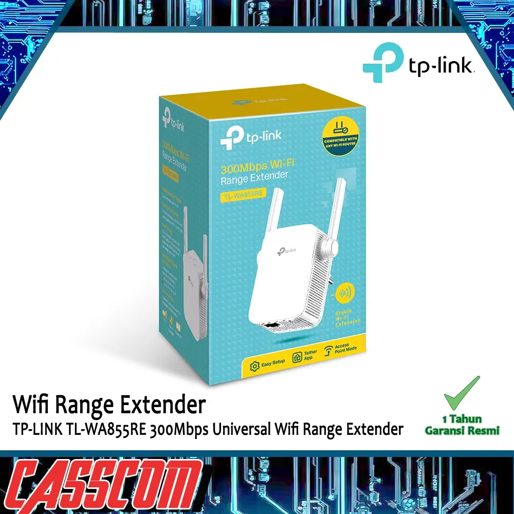 TP-LINK TL-WA855RE 300Mbps Wi-Fi Range Extender