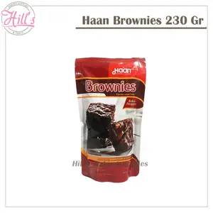 HAAN BROWNIES 230 GR POUCH INSTAN CAKE MIX / BROWNIS PREMIX BRONIS 230GR