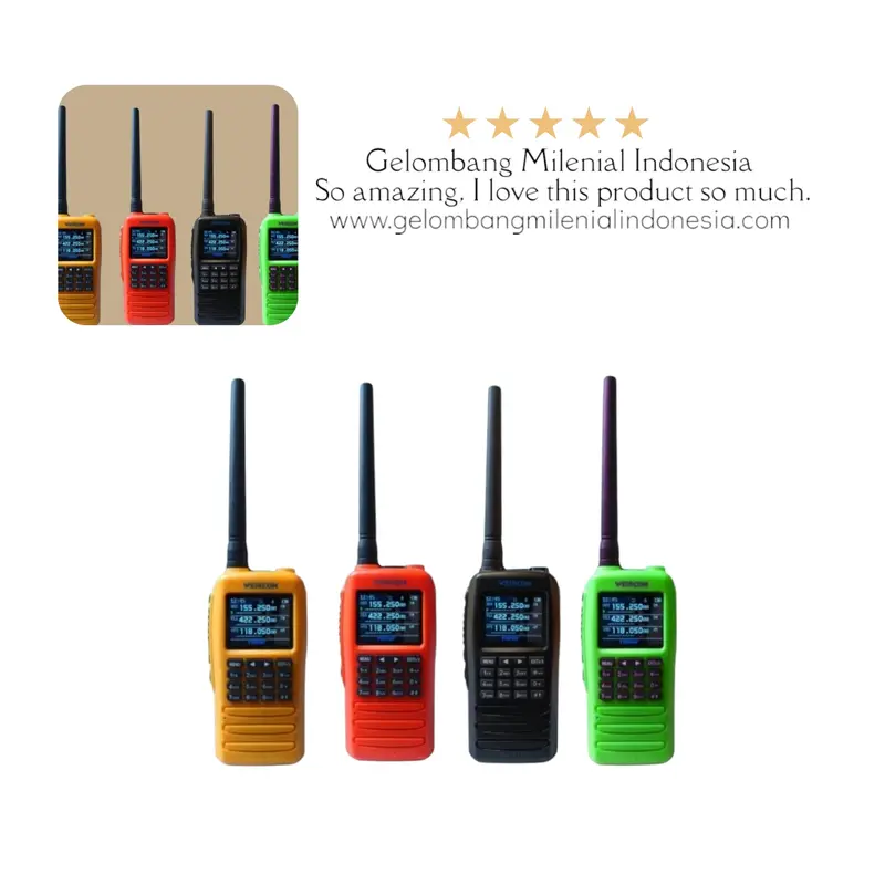 HT WEIRCOM F 805 WP FLOATING RADIO MENGAMBANG DI AIR F805WP WATERPROOF 0