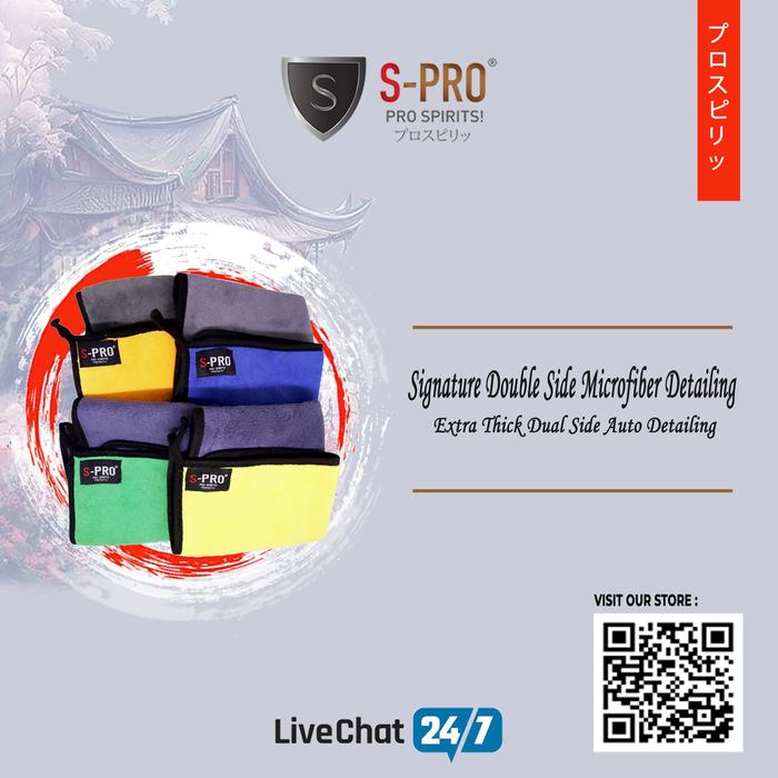 Gambar KAIN MICROFIBER TEBAL AUTO DETAILING PREMIUM QUALITY 43x38CM 850GSM dari JAPANESE NANO COATING Kota Tangerang Tokopedia