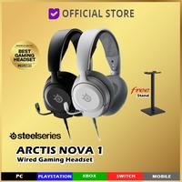 Gambar Steelseries Arctis Nova 1 Gaming Headset Wired Steel Series Arctis Nova 1 - Hitam dari Dunia Mas Computer Kota Administrasi Jakarta Barat 2 Tokopedia