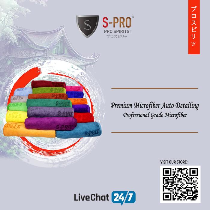 Gambar KAIN MICROFIBER AUTO DETAILING PREMIUM QUALITY 35x35 380GSM dari JAPANESE NANO COATING Kota Tangerang Tokopedia
