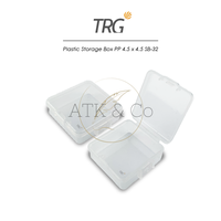 Gambar TRG Plastic Storage Box PP 4.5 x 4.5 SB-32 - Tempat Penyimpanan Kotak Plastik Kecil Serbaguna 4,5 x 4,5 cm TRG dari ATK & Co Kota Bandung 1 Tokopedia