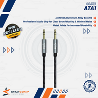 Gambar Olike ATA1 Kabel AUX Jack Audio 3.5mm To 3.5mm 1M dari Starcomp Semarang Kota Semarang 1 Tokopedia