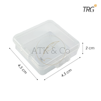 Gambar TRG Plastic Storage Box PP 4.5 x 4.5 SB-32 - Tempat Penyimpanan Kotak Plastik Kecil Serbaguna 4,5 x 4,5 cm TRG dari ATK & Co Kota Bandung 3 Tokopedia