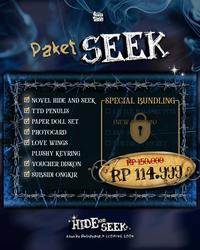 Gambar Buku Novel - Hide and Seek - Cindyana H - Fantasious - Bumifiksi dari bumifiksijakarta Jakarta Selatan 2 Tokopedia