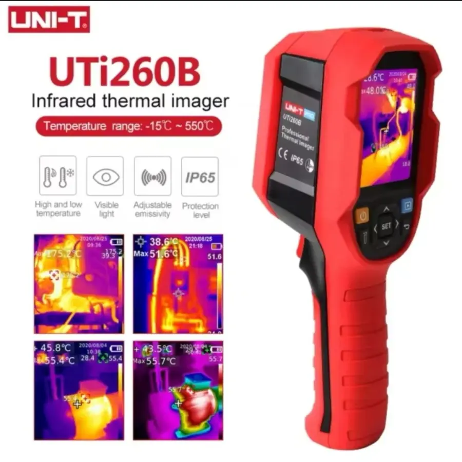 UNI-T UTi260B Thermal Camera Imager Industrial Infrared Temperature UTi-260B Thermometer Imaging Termal Tester Uni T UTI 260B PRO Meter