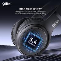 Gambar Olike H1S Titan Headphone Bluetooth 5.4 Wireless Bass Max HiFi - Black dari Starcomp Semarang Kota Semarang 3 Tokopedia