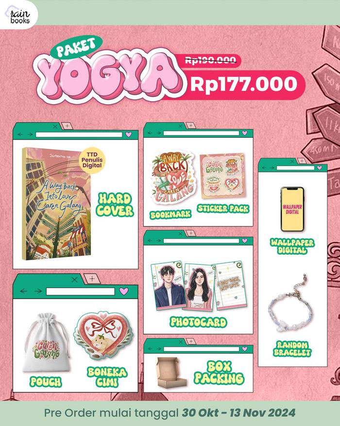 Gambar Buku Novel A Way Back Into Love Caren Galang Julmisintha Ina Rainbook Publishing Bumifiksi dari bumifiksijakarta Jakarta Selatan Tokopedia