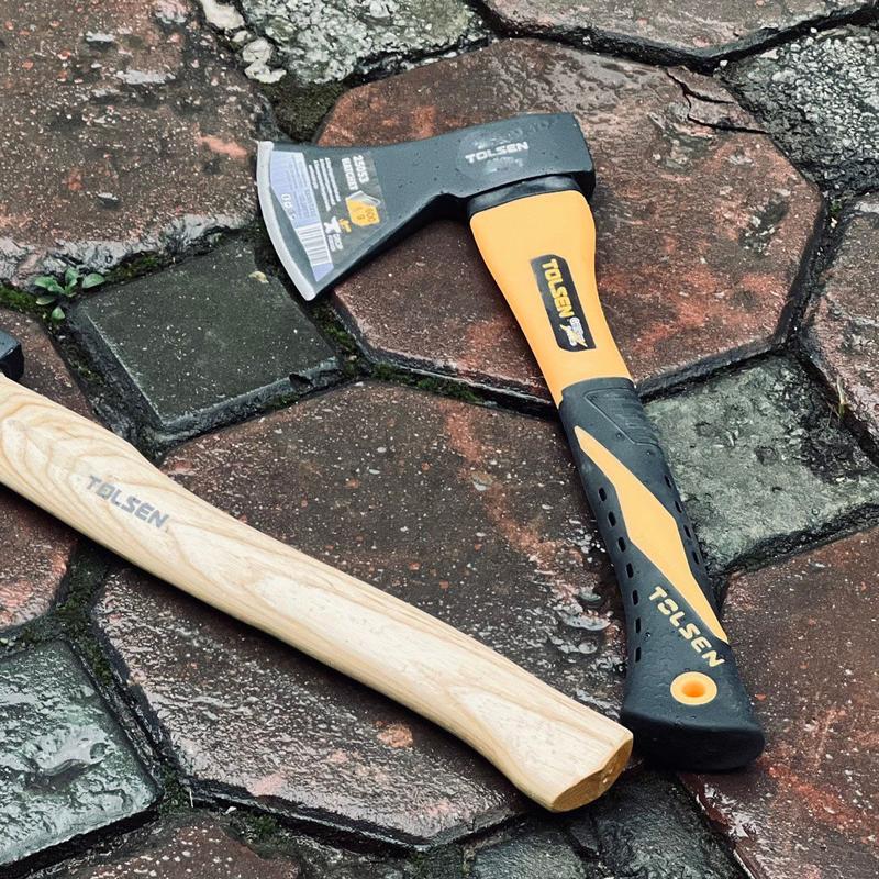 Kapak Gagang Fiberglass / Hatchet Fiberglass Handle Carbon Steel 25051 Tolsen 2