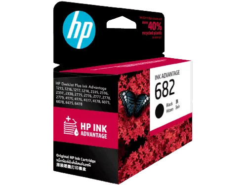CARTRIDGE TINTA PRINTER DESKJET HP 682 CATRDIGE BLACK HITAM/COLOR WARNA ORIGINAL