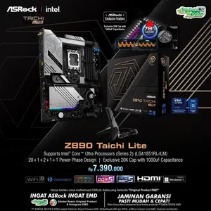 ASROCK Z890 Taichi Lite | Motherboard Intel Z890 LGA 1851 DDR5 ATX