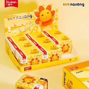 OHSOME Nailong Blind Box Gacha Set Koleksi Figure Nailong Series Nai Long Yellow Dino Mystery Box (1/10) - PRODUK RANDOM / Surprise Box / Mainan Kotak Misteri Isi Figure Lucu Random