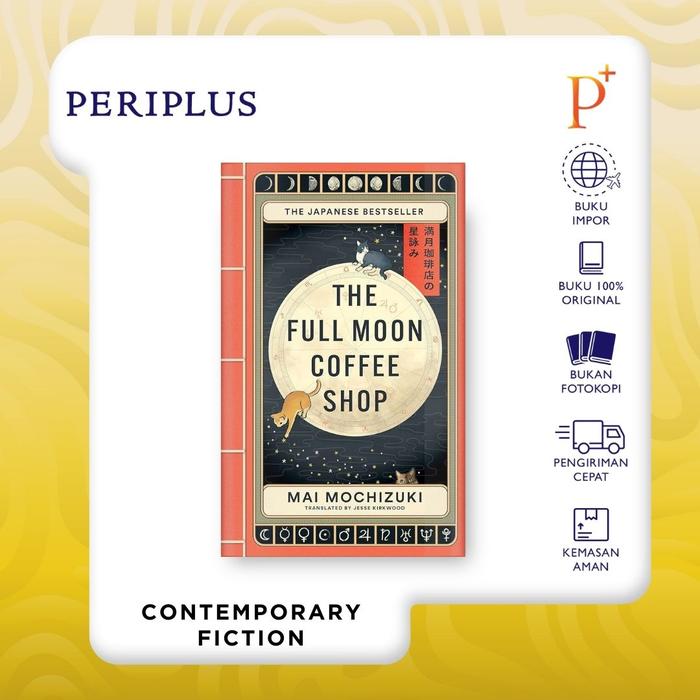 Gambar The Full Moon Coffee Shop by Mai Mochizuki - UK - 9781914240935 dari Periplus Bookshop_NEW Kota Administrasi Jakarta Timur Tokopedia