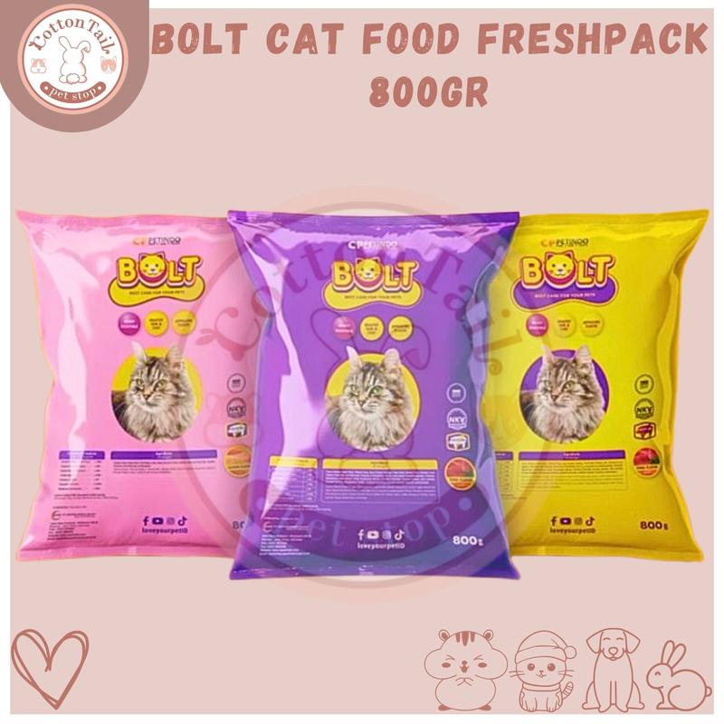 Product Introduction of Makanan Kucing Bolt Repack 800GR Murah Tuna Cat Food MURAH !!! 0