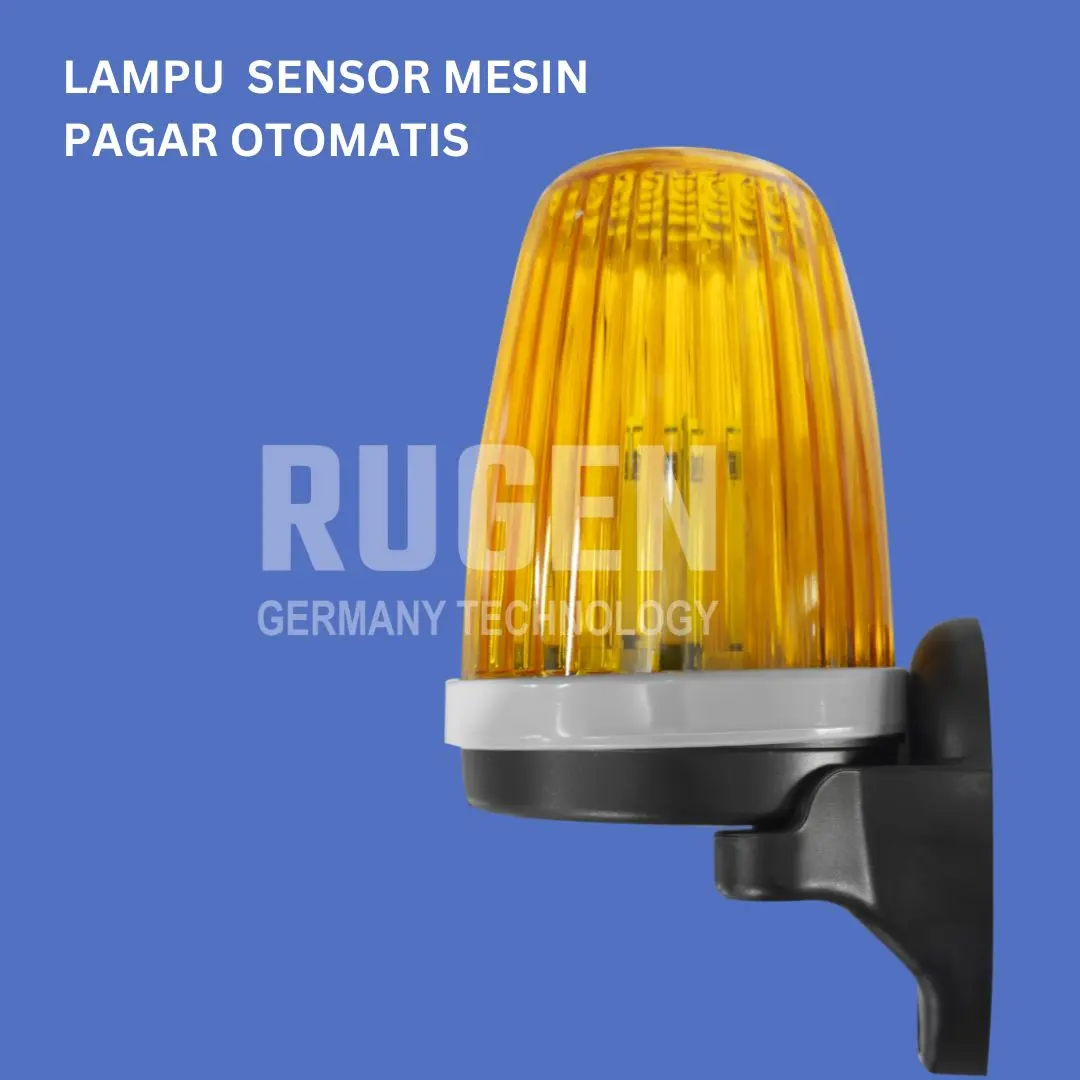 RUGEN Lampu Sensor Mesin Pagar Otomatis