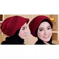 Gambar Turban Ciput Instan Polos Topi Dewasa Kaos Waffle Premium Terbaru By Snada Mode Pet - Putih dari Zherfa Kota Administrasi Jakarta Barat 5 Tokopedia