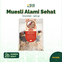 Gambar Muesli Sereal Sarapan Fruit & Seeds - Granolab Muesli 500g dari Eathink Market Kota Tangerang Selatan 1 Tokopedia