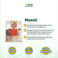 Gambar Muesli Sereal Sarapan Fruit & Seeds - Granolab Muesli 500g dari Eathink Market Kota Tangerang Selatan 2 Tokopedia