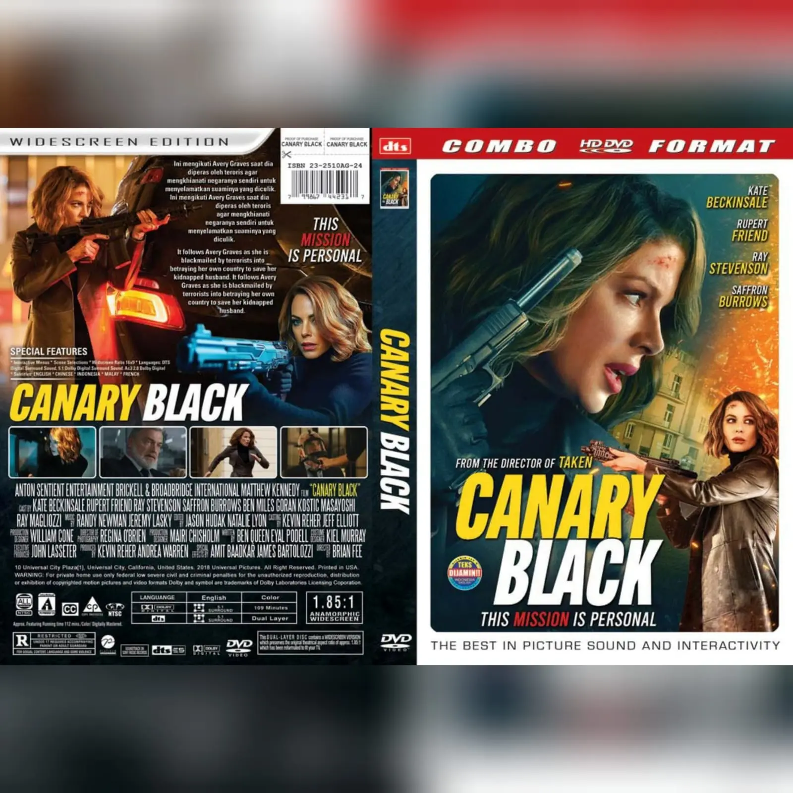 DVD Canary Black 2024 (Kate Backinsale)