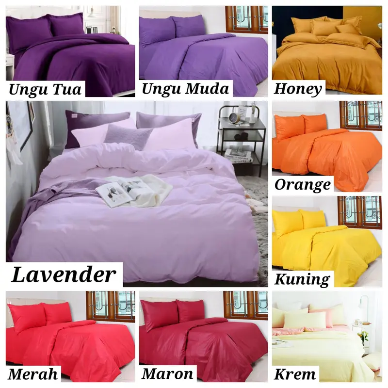 Bed Skirt Katun Aneka Ukuran & Warna 3