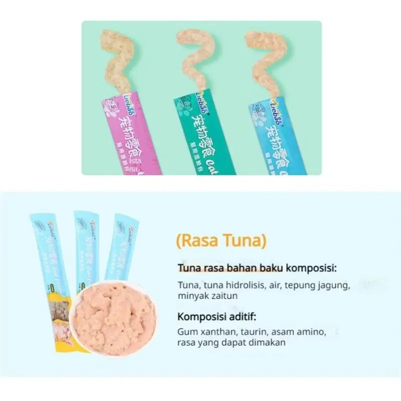 Snack Makanan Kucing Berkualitas Bernutrisi Termurah Promo 4