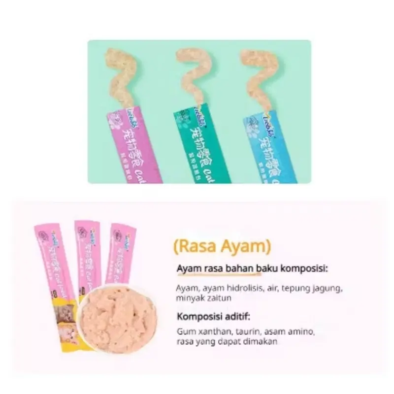 Snack Makanan Kucing Berkualitas Bernutrisi Termurah Promo 2