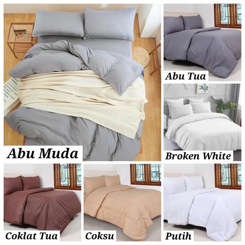 Bed Skirt Katun Aneka Ukuran & Warna 4