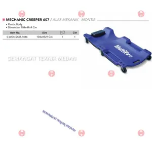 ALAS KERJA KOLONG MEKANIK MONTIR MECHANIC CREEPER MOBIL 607 MULTIPRO