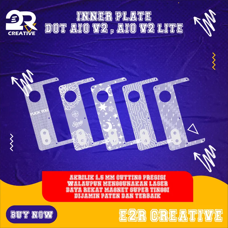 inner plate dot aio v2 & aio v2 lite Bisa COD 1