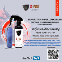 Gambar BLACK TO BLACK PROTECTION AND DRESSING PENGHITAM VINYL PLASTIC RUBBER - 250ML+MICRFIBER dari JAPANESE NANO COATING Kota Tangerang 1 Tokopedia
