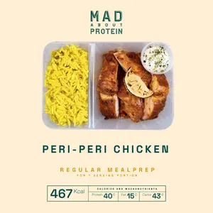[REG] Peri-Peri Chicken - MAD ABOUT PROTEIN Frozen Mealprep