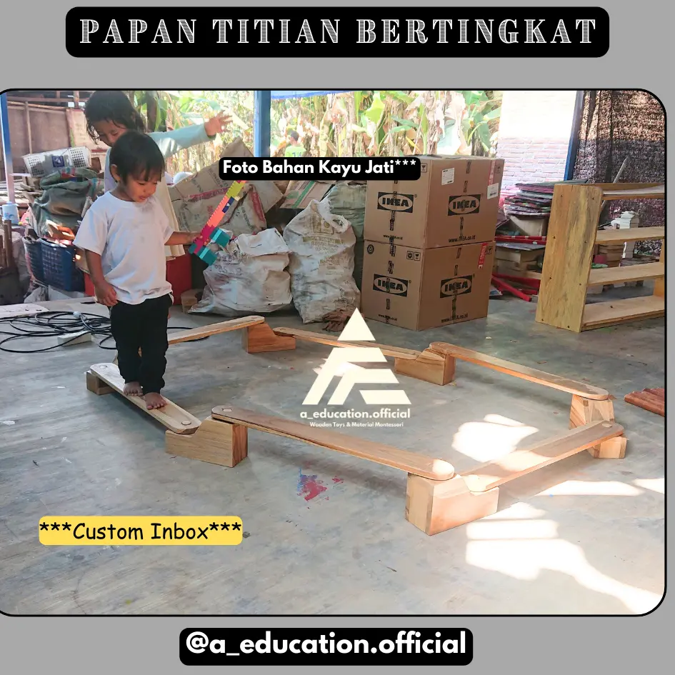 Balance beam papan titian papan keseimbangan