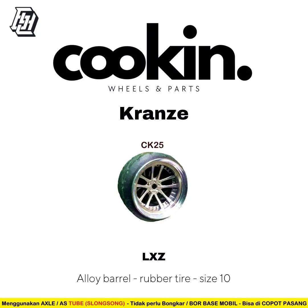 Ban Karet COOKING ALLOY CK25 Model KRANZE LXZ 10mm SELONGSONG