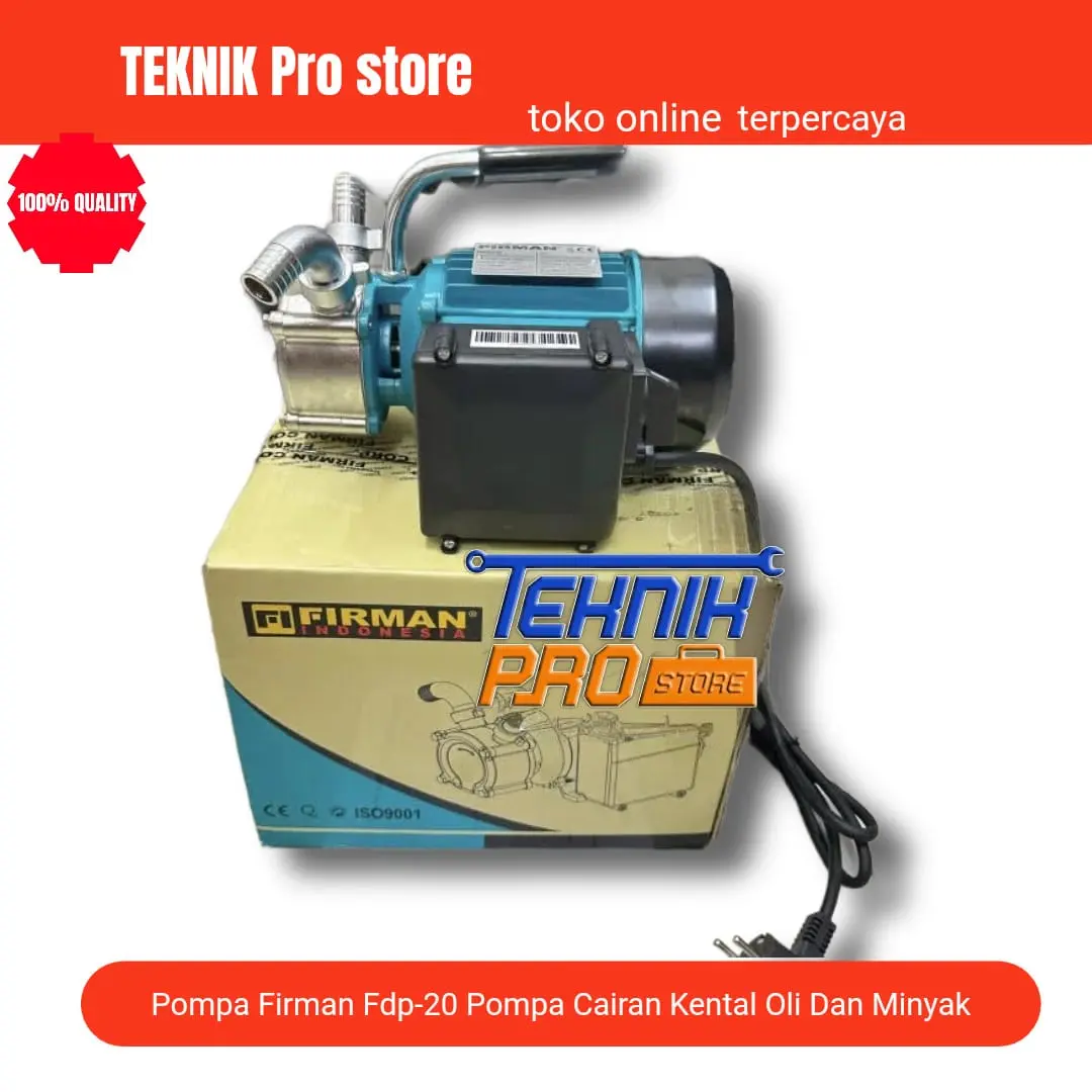 Pompa Firman Fdp-20 Pompa Cairan Kental Oli Dan Minyak