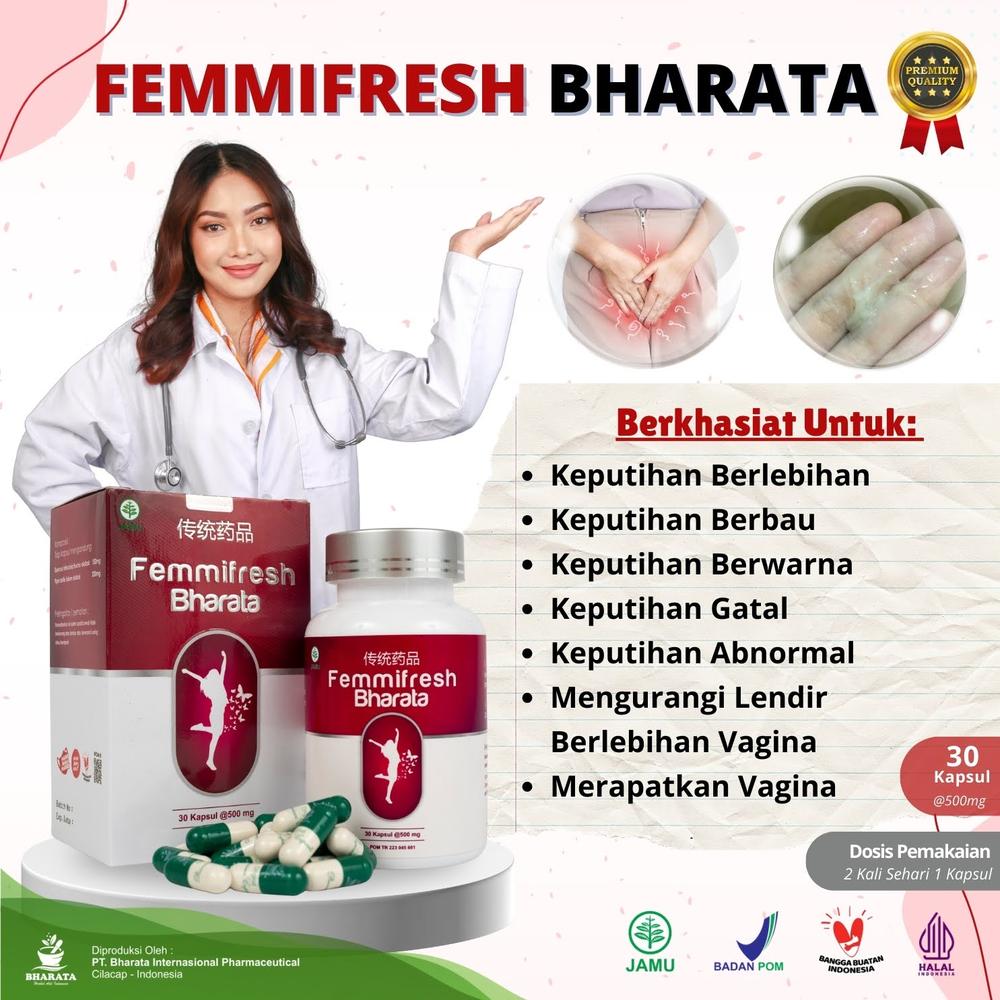 Femmifresh Bharata Obat Keputihan Abnormal Wanita 100% Paling Ampuh