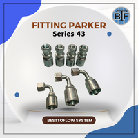 Gambar Fitting - 43 Series Fittings Parker 11943-20-20 SAE Code 61 Flange Elbow 90 Original dari besttoflowsystem Kota Tangerang 3 Tokopedia