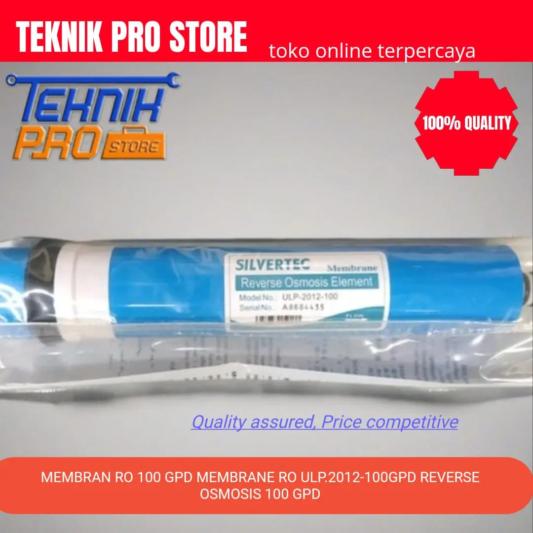 MEMBRAN RO 100 GPD MEMBRANE RO ULP.2012-100GPD REVERSE OSMOSIS 100 GPD