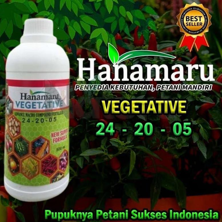PUPUK CAIR HANAMARU VEGETATIVE UNTUK SEGALA JENIS TANAMAN 0