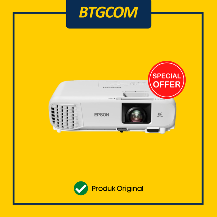 Gambar PROJECTOR EPSON EB-X600 PENGGANTI X500 XGA 1024X768 3600L 3600 L LUMENS HDMI PROYEKTOR WITH 5W SPEAKER HIGH RESOLUTION HD FOR OFFICE OR SCHOOL PRESENTATION dari btgcom Kota Denpasar Tokopedia
