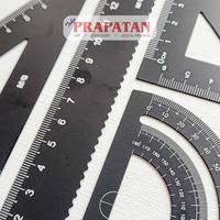 Gambar Penggaris Alumunium Set M&G ARL960DM | Ruler Set dari Toko Prapatan_NEW Kota Administrasi Jakarta Timur 3 Tokopedia