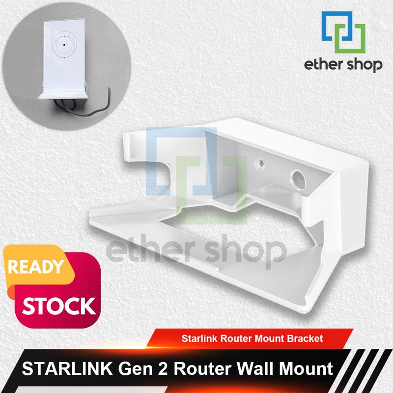 Starling Router Bracket Wall Mount Bracket For Starlink WiFi Routers - Shop | Tokopedia