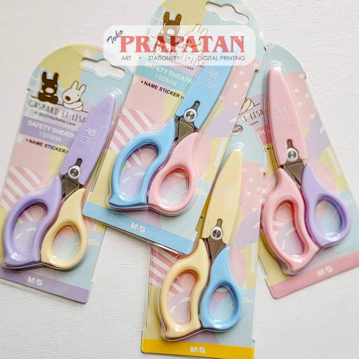 Gambar Gunting M&G 15cm Character With Safety SS913 | M&G Scissors - KIKI ASS913W4 dari Toko Prapatan_NEW Kota Administrasi Jakarta Timur 4 Tokopedia