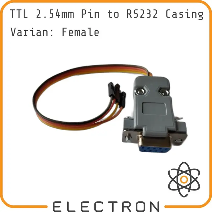 Gambar TTL 2.54mm Pin to RS232 Casing - Module Bidirectional Converter Header Cable Serial COM Port 3.3V-5V Level Housing Variant Male or Female Kabel TTL ke RS232 Modul Konverter Dua Arah Port Serial COM dari Electron ID_NEW Kota Tangerang 4 Tokopedia