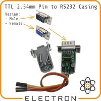 Gambar TTL 2.54mm Pin to RS232 Casing - Module Bidirectional Converter Header Cable Serial COM Port 3.3V-5V Level Housing Variant Male or Female Kabel TTL ke RS232 Modul Konverter Dua Arah Port Serial COM dari Electron ID_NEW Kota Tangerang 1 Tokopedia