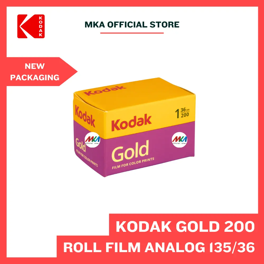 Roll Film KODAK GOLD 35mm iso 200