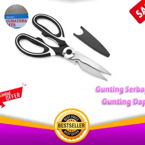 GUNTING DAPUR GUNTING TAJAM KUAT SERBAGUNA GUNTING DAGING IKAN SAYUR DLL GUNTING SUPER TAJAM SERBA BISA