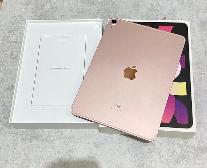 Jual iPad Air 4 256GB Wifi Cellular Second Rose Gold Second